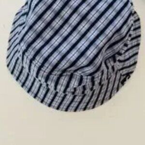 Hollister Purple/Blue Plaid Bucket Hat
